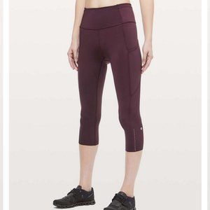 Lululemon ║ Fast & Free Crop ║ 6 ║ Worn Once